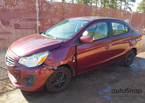 2017 Mitsubishi Mirage G4 Es из США, поврежденный, VIN ML32F3FJ4HH000608